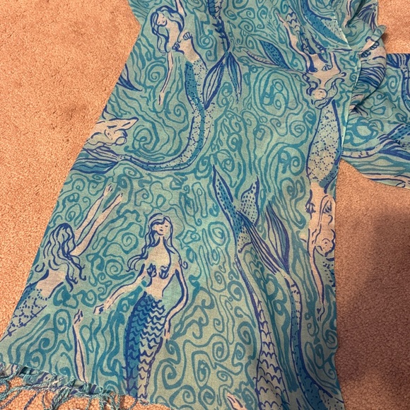 Lilly Pulitzer Mermaid Scarf - Picture 2 of 3